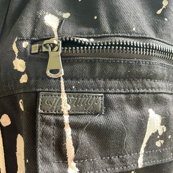 The Heritage America Denim Jacket Paint Splatter - Picture 8 of 11